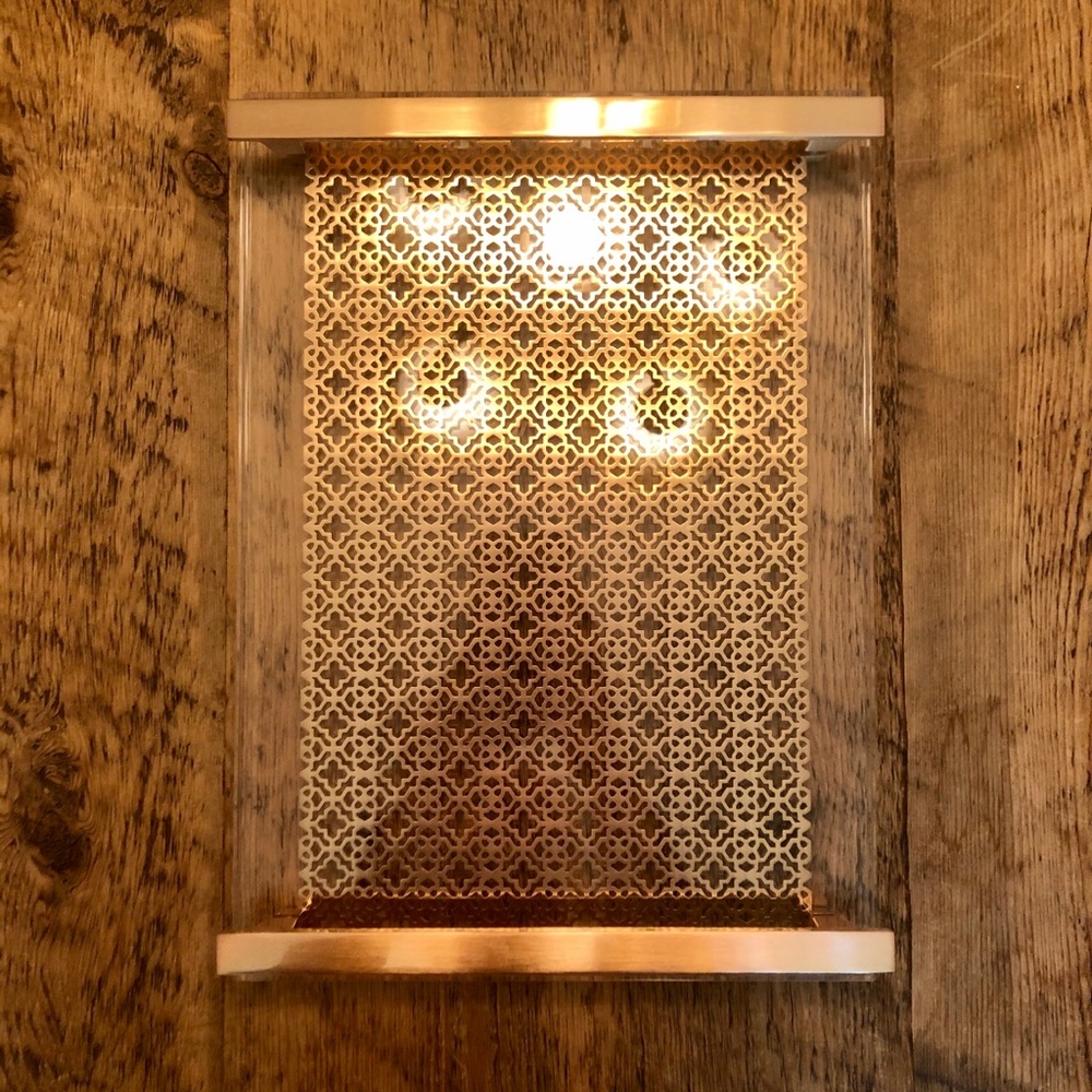 Kendra Scott Filigree Tray Rose Gold